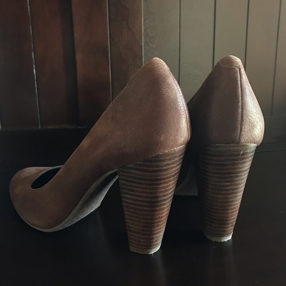 Calvin Klein Suede Heels